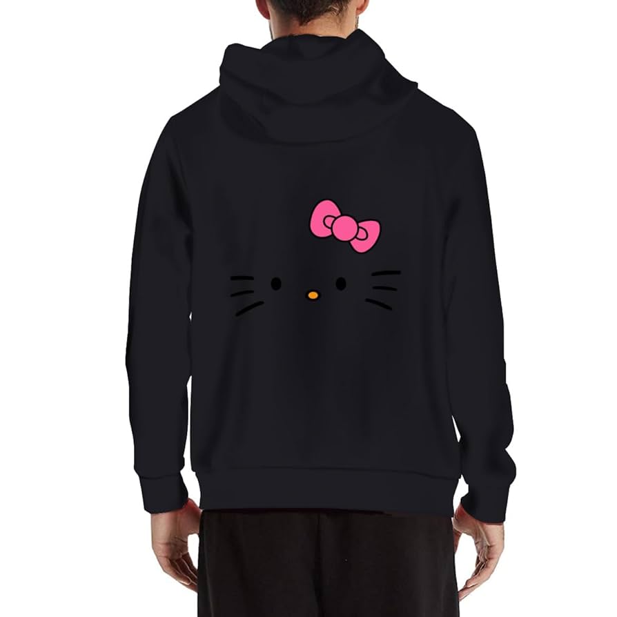 Amazon.co.jp: ハローキティ パーカー メンズ ジップパーカー